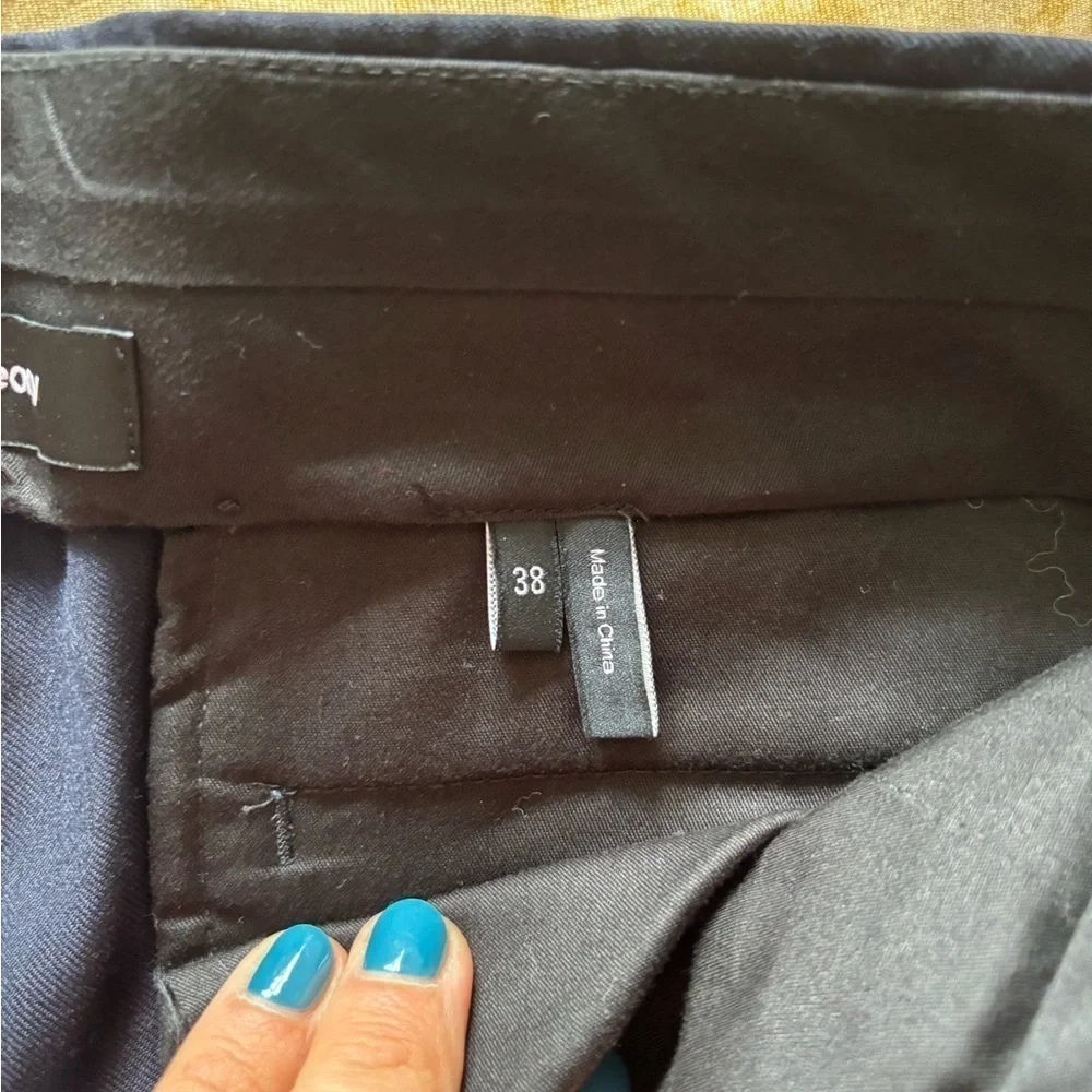 Theory Men’s Navy Blue Trousers Size 38